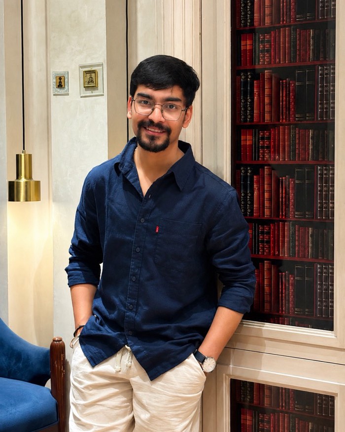 Kartik Khandelwal, founder’s office at Chhaap Kurtis